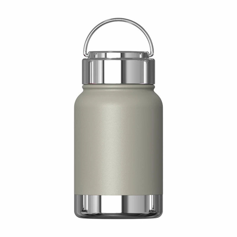 Insulated Water Bottle With Wide Mouth Lid